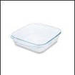 Pirofila Vetro Quad 22x19 cm