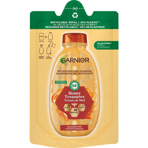 Ultra Dolce Shampoo Ricarica 250 ml Tesori di Miele