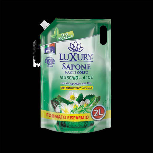 Luxury Sapone Muschio e Aloe lt. 2