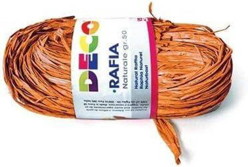 CWR - Rafia Naturale - Pacchetto Gr.50 - Arancio 04666