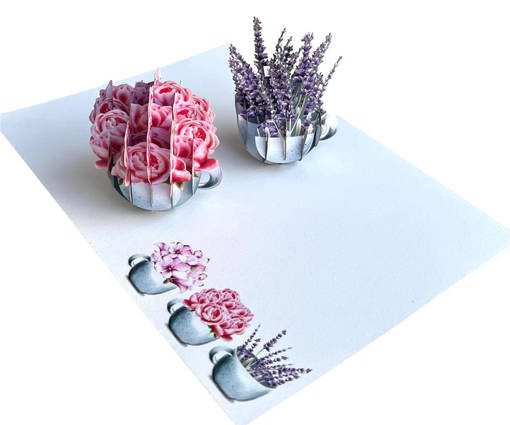ORIGAMI KIRIGAMI TAZZE FLOREALI  ORF24