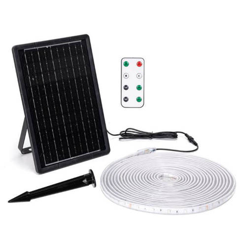 Aigostar Striscia LED Solare 2+3m RGB 30W