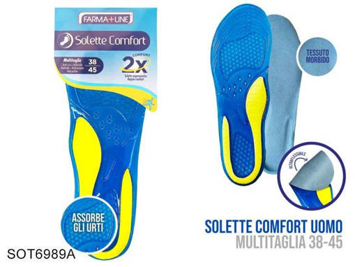 Irge Solette Gel Comfort Uomo tg. 38-45