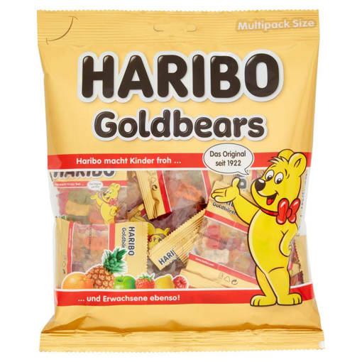 Haribo CARAMELLE GOLDBEARS MKT GR.12,5X20        new