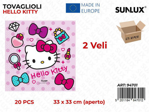 Tovaglioli Hello Kitty 20Pcs 33*33Cm