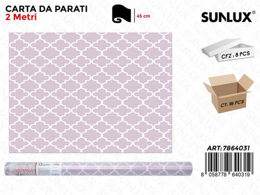 Sunlux Carta Da Parati 45Cm*2Mt