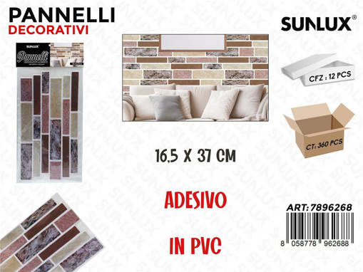 PANNELLI DECORATIVI 16,5X37CM