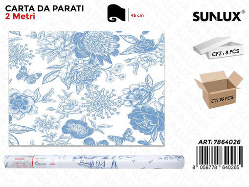 CARTA DA PARATI 45 CM 2,5M