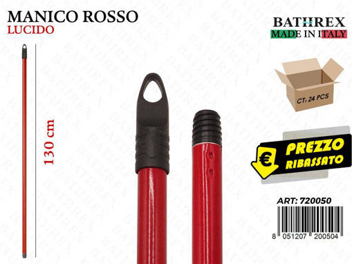 Bathrex Manico 1,3M Rosso Lucido