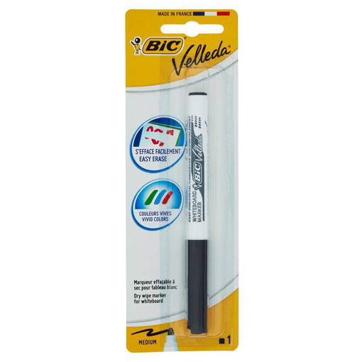 BIC VELLEDA Pennarello Inchiostro Secco per Lavagne Bianche