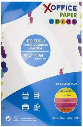 CARTA X FOTOCOPIE A4 100FG FLU