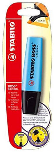 Stabilo Boss - Evidenziatore Fluo Celeste