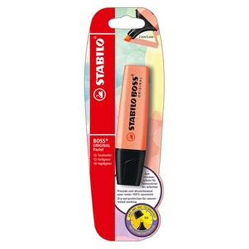 Stabilo Boss - Evidenziatore Pastello Rosa Pesca