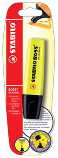 Stabilo Boss - Evidenziatore Fluo Giallo
