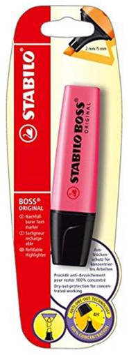 Stabilo Boss - Evidenziatore Fluo Rosa