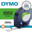 Dymo Nastro Letratag, Plastica, Bianco