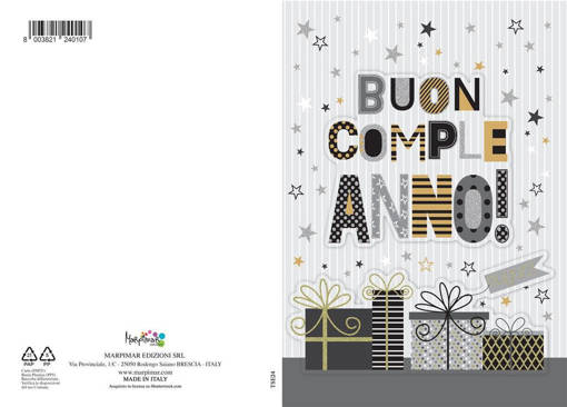 Marpimar - Compleanno Maschile Scritte Special TSE24