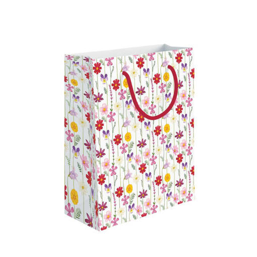 Marpimar - Shopper Fiori Rossi Formato Grande PLF52