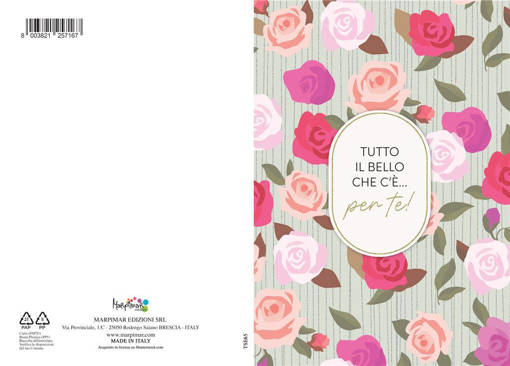 Marpimar - Compleanno Fiori Fondo Chiaro Special TSE65