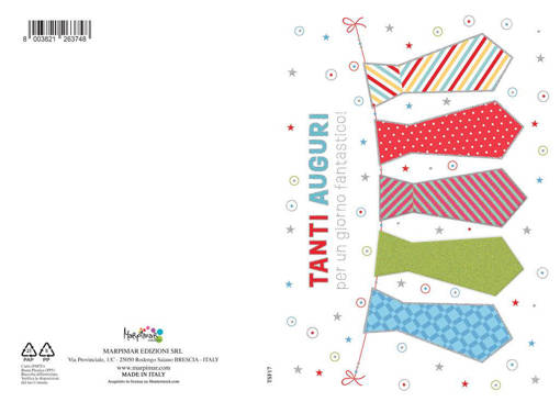 Marpimar - Tanti Auguri Cravatte Colorate Special TSF17