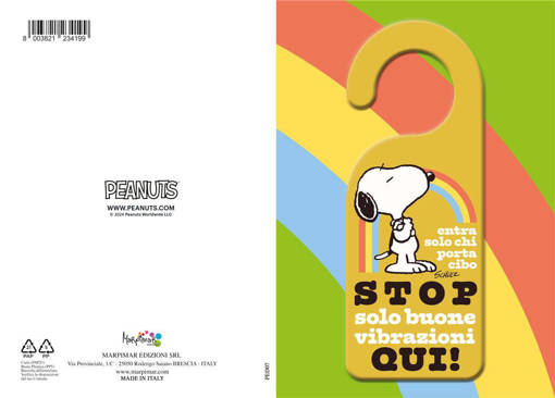 Marpimar - Snoopy Ferma Porta PED07