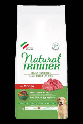 Natural Trainer Maxi Adulto Manzo 12Kg