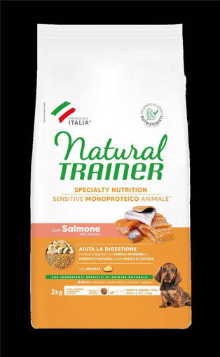 Natural Trainer Puppy/Junior Salmone No Gluten 2Kg