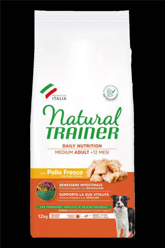 Natural Trainer Medium/Adulto kg 12 Pollo/Riso