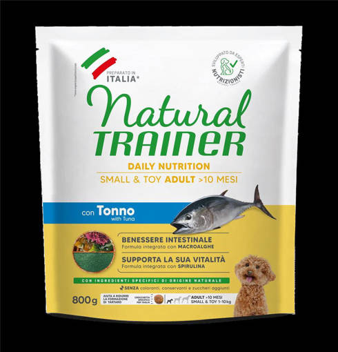 Natural Trainer Small Toy Adulto Tonno e Riso 800Gr