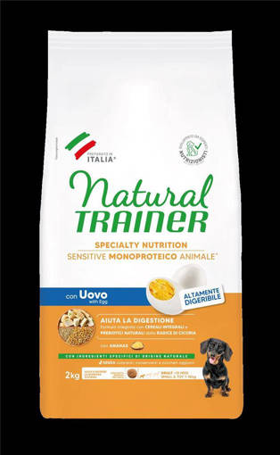 Natural Trainer Cane No Gluten 2 kg Uovo