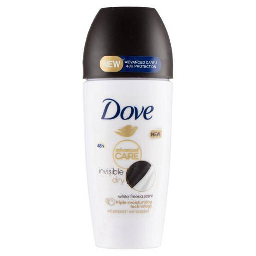 Dove Deo Roll On 50 ml Invisible Dry
