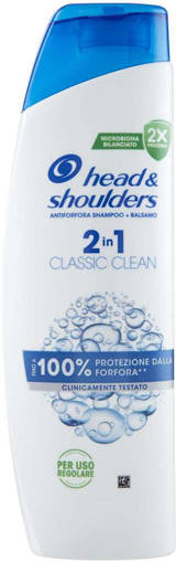 Head & Shoulder Shampoo 250 ml 2in1 CLASSIC CLEAN     