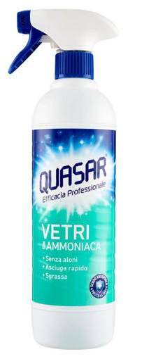 QUASAR VETRI CON AMMONIACA SPRAY 580ML