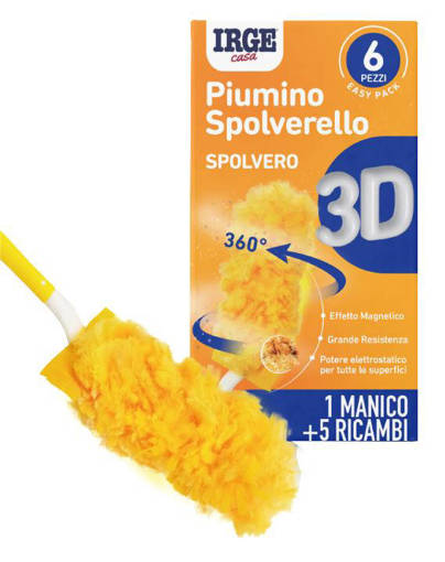 Irge Spolverello 3D 5Ricambi+Manichetto