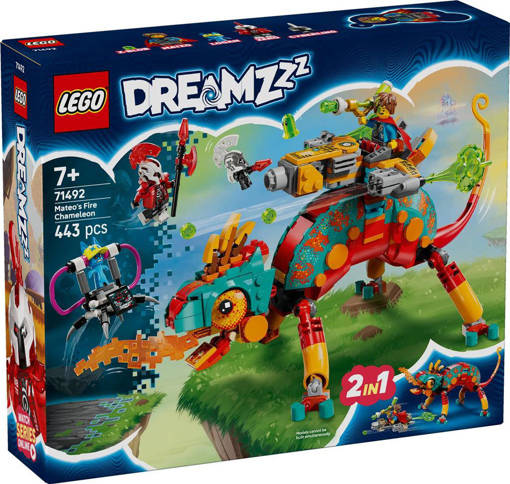Lego DREAMZzz 71492 Il camaleonte di fuoco di Mateo