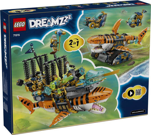 Lego DREAMZzz 71515 Carro-squalo tigre