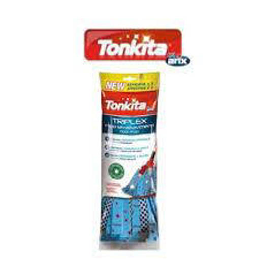 Tonkita Triplex Mop Ricambio Con Antibatterico E Abrasivo