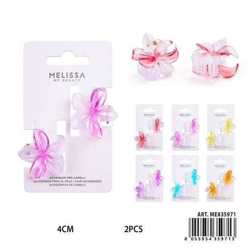 Melissa Molletta Capelli F/Fiore 4Cm 2Pz