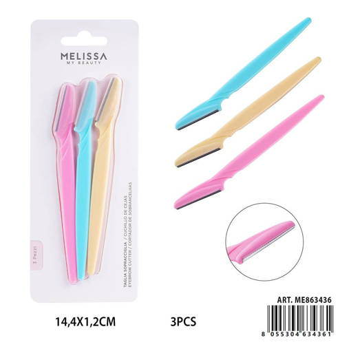 Melissa Taglia Sopracciglia 14.4X1.2Cm 3Pz