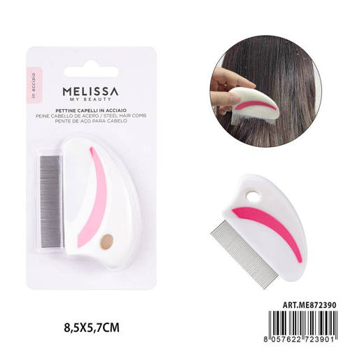 Melissa Pettine Capelli Acciaio 8.5X5.7Cm