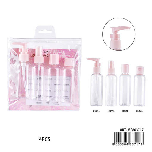 Melissa Bottiglia Viaggio Plast. 4Pz
