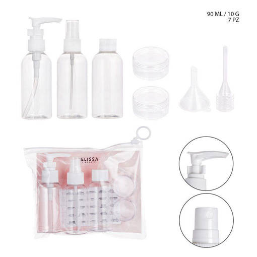 Melissa Bottiglie Viaggio Plastica 7Pz