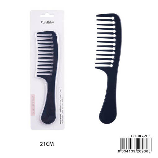 Melissa Pettine Capelli 21Cm Nero