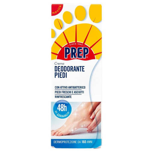 Prep  Crema Deodorante Piedi 75 ml  A,O,