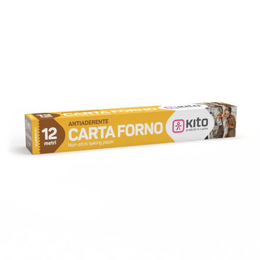 Kito Rotoli Carta Forno 12 Metri 45Gr-Mq
