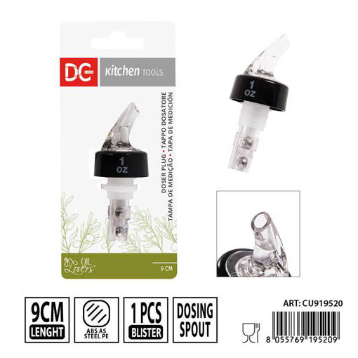 Dc Casa Tappo Dosatore Universale 30Ml 7Cm Trasp.