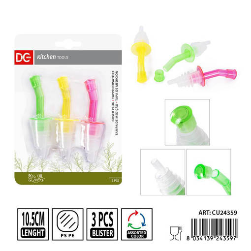Dc Casa Tappo Dosatore Plast. 3Pz