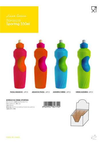 Borraccia Sporting 550Ml