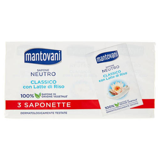 Mantovani Saponette Classico 3x90 gr