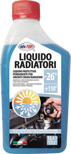 Ototop Liquido Radiatore Antigelo -25°. 1 Lt Colore Blu